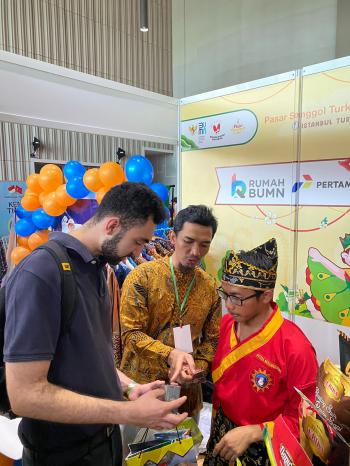 Wujudkan UMKM Naik Kelas, Pertamina Boyong 71 UMKM ke Pasar Senggol Turkiye 2023